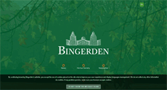 Desktop Screenshot of bingerden.com